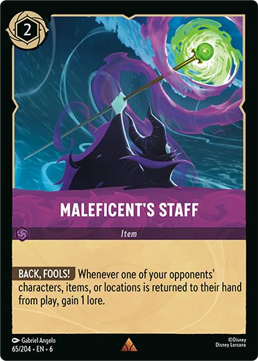 Maleficent's Staff (Foil)