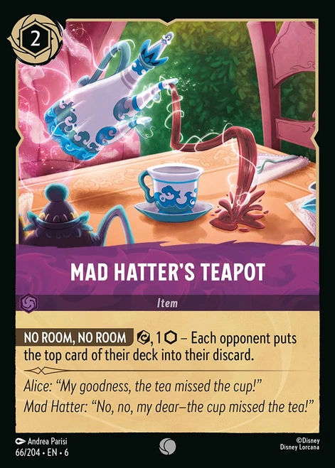 Mad Hatter's Teapot (Foil)