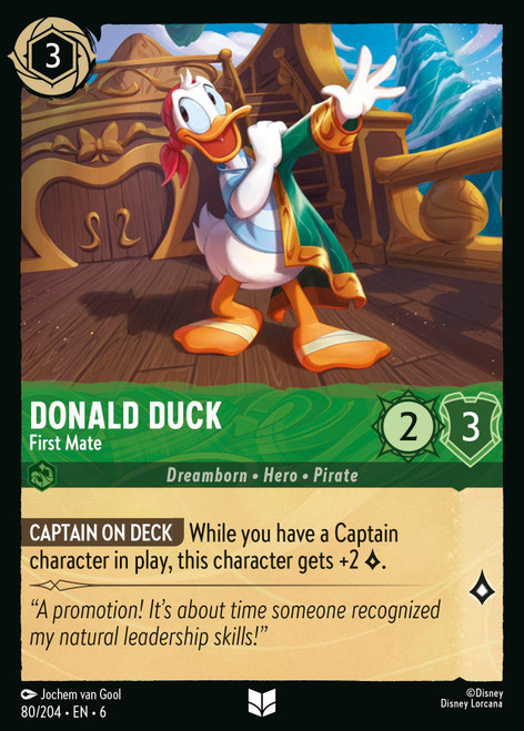 Donald Duck - First Mate (Foil)