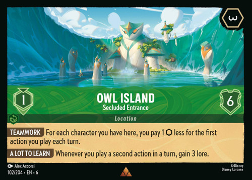 Owl Island - Hidden Entrance (Foil)