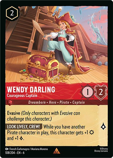 Wendy Darling - Courageous Captain (Foil)
