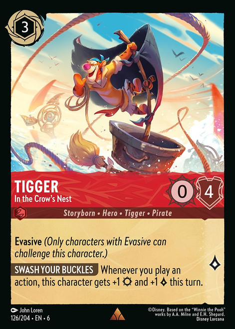 Tigger - In the Crow's Nest (Foil)