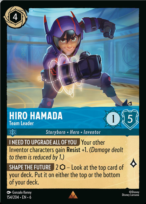 Hiro Hamada - Team Leader (Foil)