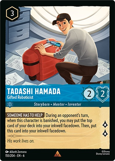 Tadashi Hamada - Gifted Roboticist (Foil)