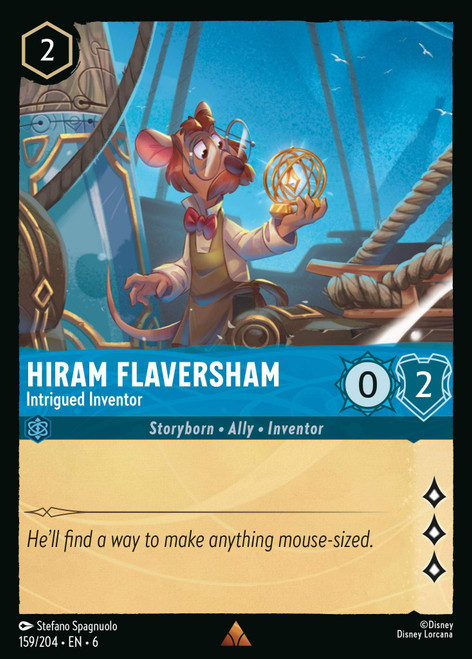 Hiram Flaversham - Intrigued Inventor (Foil)