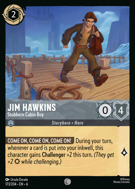 Jim Hawkins - Stubborn Cabin Boy (Foil)