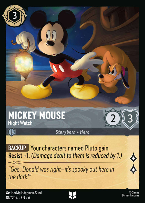 Mickey Mouse - Night Watch (Foil)