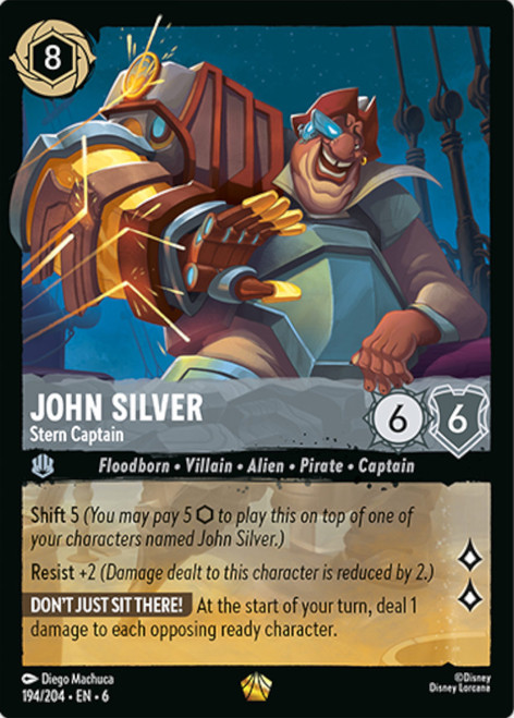 John Silver - Stern Captain (Foil)