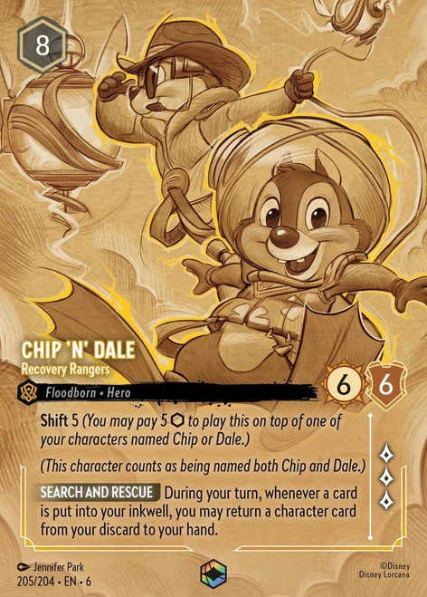 Chip 'N' Dale - Recovery Rangers (Enchanted Rare)