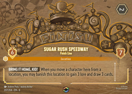 Sugar Rush Speedway - Finish Line (Enchanted Rare)