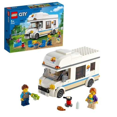 City Holiday Camper Van Building Kit 60283
