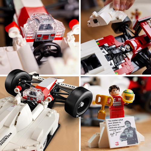 Icons McLaren MP4/4 & Ayrton Senna Set for Adults 10330