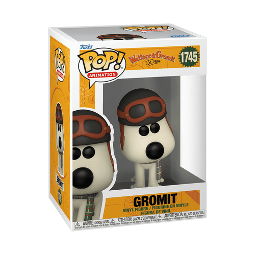 POP! Animation - Wallace & Gromit #1745 Gromit with Aviator Hat