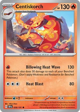 SV Surging Sparks 028/191 Centiskorch