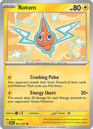 SV Surging Sparks 061/191 Rotom