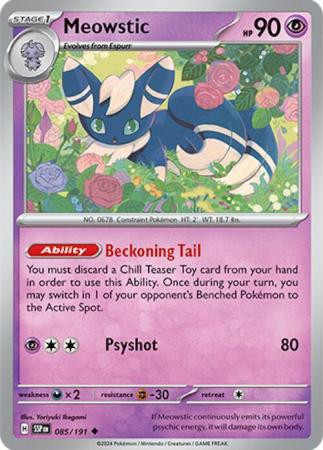 SV Surging Sparks 085/191 Meowstic