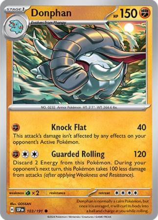 SV Surging Sparks 103/191 Donphan