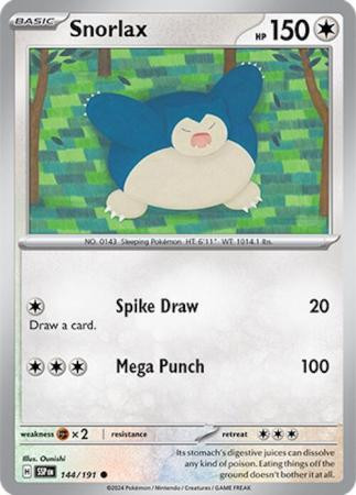 SV Surging Sparks 144/191 Snorlax