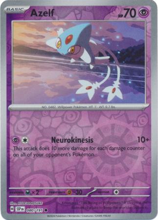 SV Surging Sparks 080/191 Azelf (Reverse Holo)