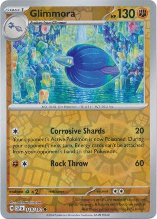SV Surging Sparks 115/191 Glimmora (Reverse Holo)