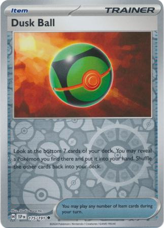 SV Surging Sparks 175/191 Dusk Ball (Reverse Holo)