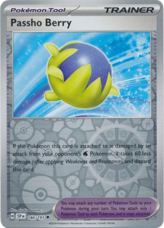 SV Surging Sparks 184/191 Passho Berry (Reverse Holo)
