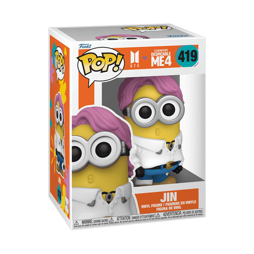 POP! Rocks - BTS x Despicable Me #419 Jin (Minion)
