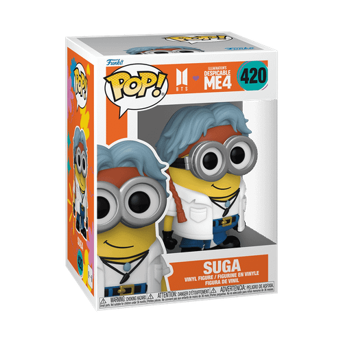POP! Rocks - BTS x Despicable Me #420 Suga (Minion)