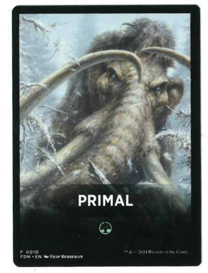Primal (Front Summary Card)