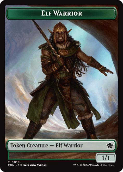 Elf Warrior Token (Foil)