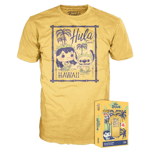 POP! Tees: Lilo & Stitch - Hula Boxed T-Shirt