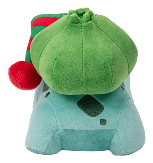 Pokemon 8-Inch Winter Bulbasaur with Holiday Hat Plush