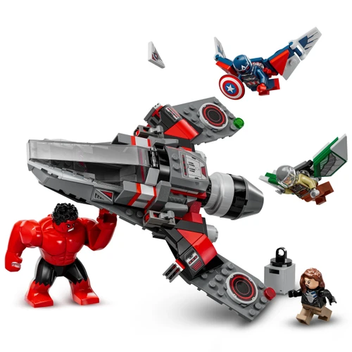 Marvel Captain America vs. Red Hulk Battle Set 76292