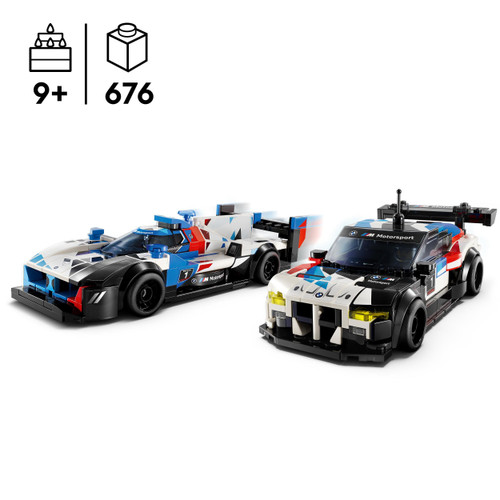 Speed Champions BMW M4 GT3 & BMW M Hybrid V8 Race Cars 76922