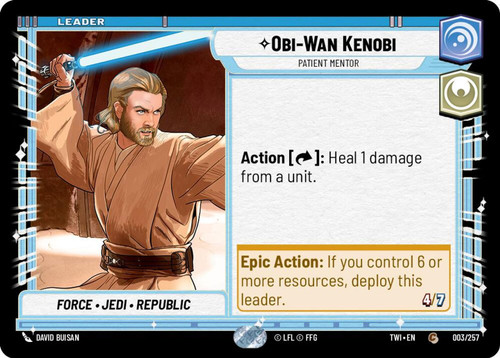 Obi-Wan Kenobi, Patient Mentor