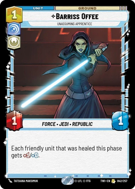 Barriss Offee, Unassuming Apprentice