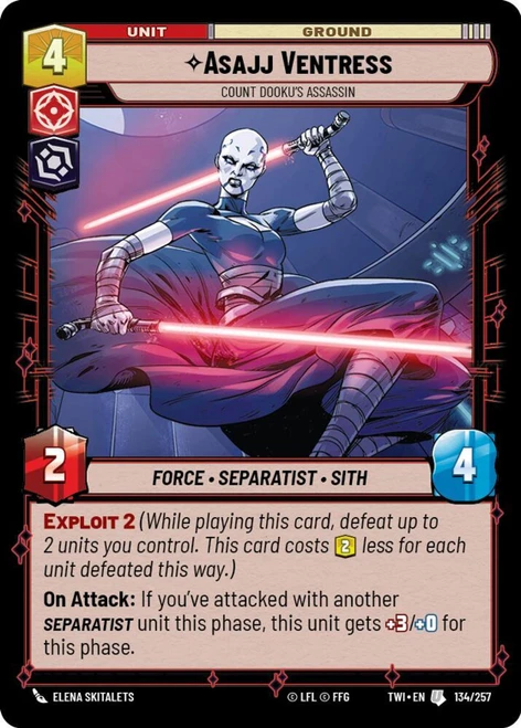 Asajj Ventress, Count Dooku's Assassin