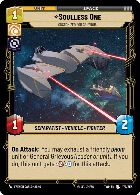 Soulless One, Customized for Grievous