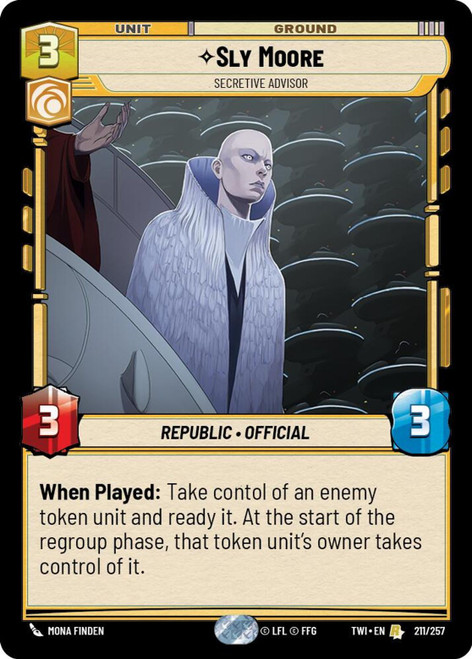 Sly Moore, Secretive Advisor