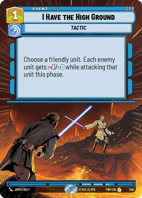 I Have the High Ground (Hyperspace Frame)