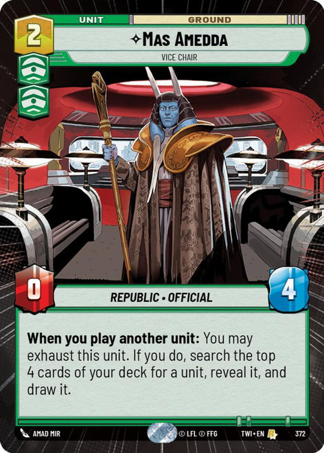 Mas Amedda, Vice Chair (Hyperspace Frame)
