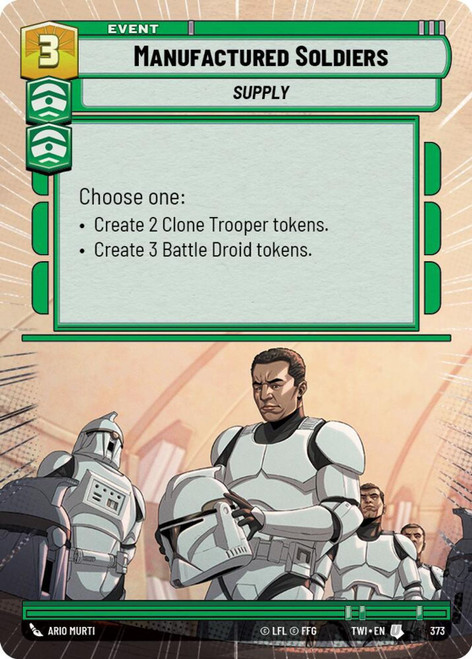 Manufactured Soldiers (Hyperspace Frame)