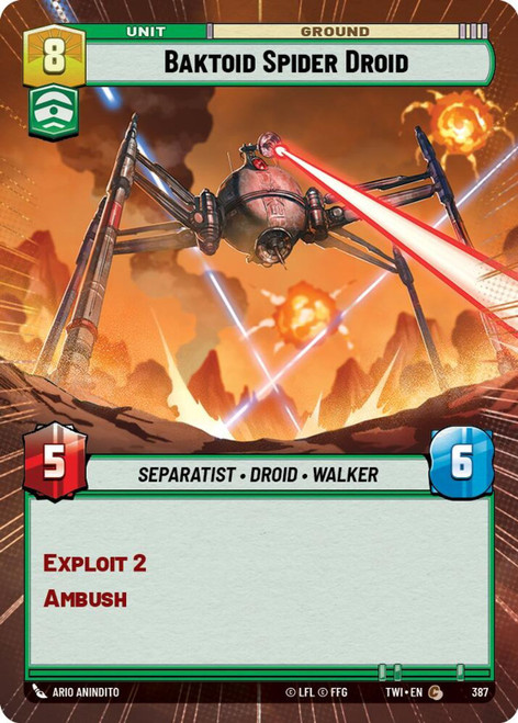 Baktoid Spider Droid (Hyperspace Frame)