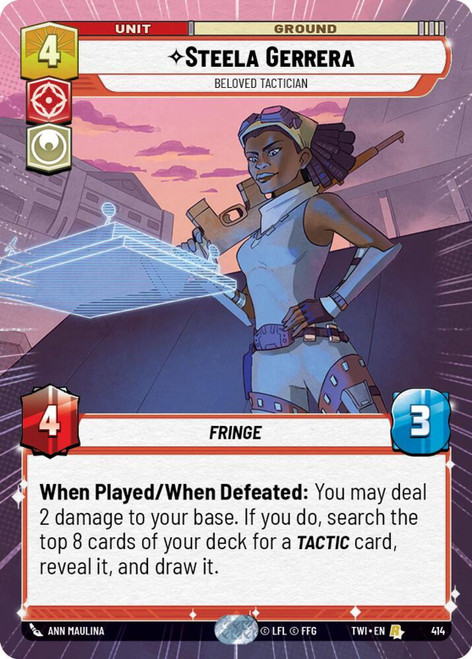 Steela Gerrera, Beloved Tactician (Hyperspace Frame)