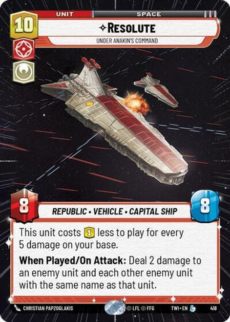 Resolute, Under Anakin's Command (Hyperspace Frame)