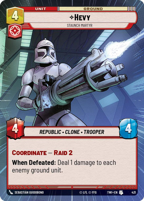 Hevy, Staunch Martyr (Hyperspace Frame)