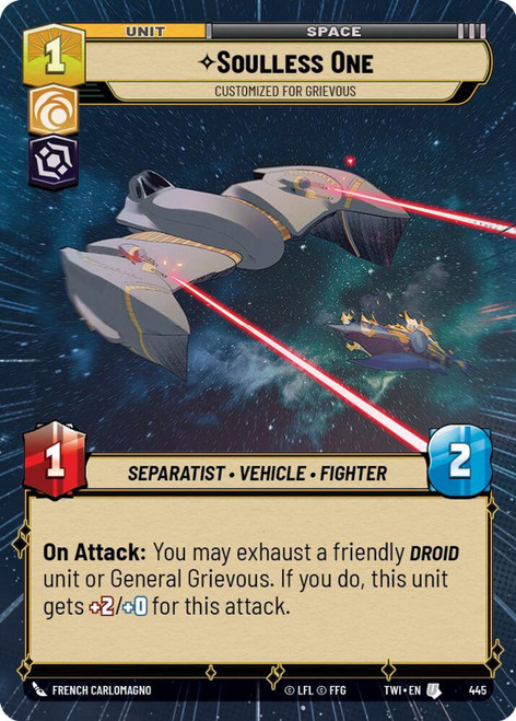 Soulless One, Customized for Grievous (Hyperspace Frame)