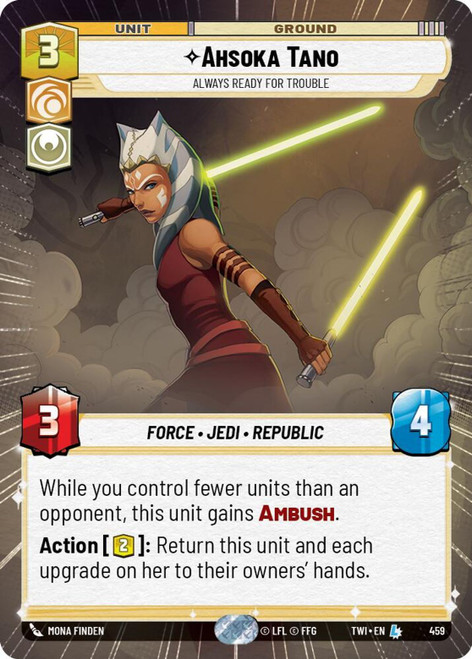 Ahsoka Tano, Always Ready For Trouble (Hyperspace Frame)