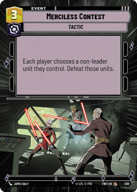 Merciless Contest (Hyperspace Frame)