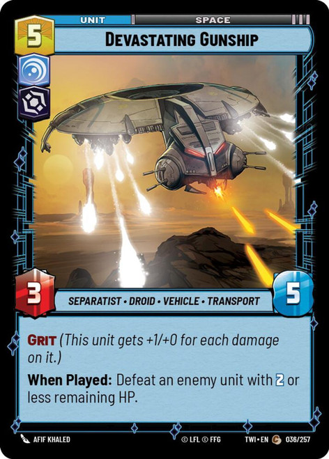 Devastating Gunship (Foil)